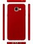 Samsung Galaxy A5 2016 Kılıf Mat Silikon Kılıf Simple Case + Esnek Nano Cam Altın 2