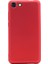 Vestel Venüs V4 Kılıf Premier Mat Silikon Kılıf Slim Fit + Koruyucu Cam Kırmızı 1