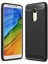 Xiaomi Redmi 5 Kılıf Room Antişok Karbon Silikon Kapak Kılıf + Nano Ekran Koruyucu Siyah 1