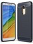 Xiaomi Redmi 5 Kılıf Room Antişok Karbon Silikon Kapak Kılıf + Nano Ekran Koruyucu Lacivert 1