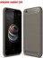 Xiaomi Redmi 5A Kılıf Karbon Fiber Room Silikon Kapak Kılıf + Cam Gri 1