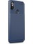 Xiaomi Redmi Note 6 Pro Kılıf Karbon Desenli Lux Negro Silikon Kapak Lacivert 2