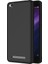 Xiaomi Redmi 5A Kılıf Premier Mat Silikon Kılıf Slim Fit + Cam Siyah 5