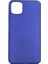 Apple iPhone 11 Pro Kılıf Mat Premium Silikon Kılıf - Saks Mavi + Cam Ekran Koruyucu 1