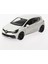 1:36 Ölçek Diecast Çek-Bırak Renault Clio Rs - Beyaz 1