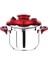 7 Lt Klipso Yeni Otomatik Düdüklü Tencere Kırmızı Kulplu 1