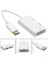 Display Port to DVI/VGA/HDMI 3in1 Çevirici Adaptör Kablo 4