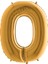 Cakes & Party O Harfi Altın (Gold) Rengi Folyo Balon 40 Inc 100 cm 1