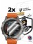 Garmin Fenix 6/6 Pro/6 Sapphire Multispor GPS Akıllı Saat Ekran Koruyucu - (2 Adet) 5