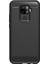 Huawei Mate 30 Lite Brushed Carbon Fiber Silikon Kılıf - Siyah 1