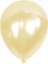 Krem Metalik Balon 5 Adet 1