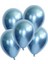 Mavi Krom Balon 5 Adet 1