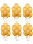 Altın Metalik Balon 5 Adet 1