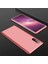 Samsung Galaxy Note 10 Kılıf Double Dip 360 Protective Rose Gold 3