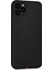 Matte Silicone Apple iPhone 11 Pro Kılıf Siyah 1