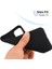 Matte Silicone Apple iPhone 11 Pro Kılıf Siyah 3