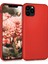 Matte Silicone Apple iPhone 11 Pro Kılıf Kırmızı 2