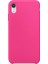 Apple iPhone XR Kılıf Liquid Lansman Silikon Pembe 1
