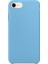 Apple iPhone 7 Kılıf Liquid Lansman Silikon Mavi 1