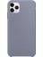 Apple iPhone 11 Pro Max Kılıf Liquid Lansman Silikon Gri 1