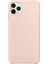 Apple iPhone 11 Pro Max Kılıf Liquid Lansman Silikon Rose Gold 1