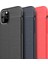 Apple iPhone 11 Pro Max Kılıf Deri Dokulu Silikon Siyah 4