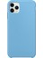 Apple iPhone 11 Pro Kılıf Liquid Lansman Silikon Mavi 1