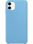 Apple iPhone 11 Kılıf Liquid Lansman Silikon Mavi 1