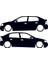Opel Astra G Hb Basık Araç Sticker 1
