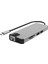 Type-C To USB 3.0 Çoklayıcı Ethernet 4K HDMI 8 in 1 SD/TF Adaptör 1