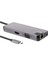 Type-C To USB 3.0 Çoklayıcı Ethernet 4K HDMI 8 in 1 SD/TF Adaptör 2