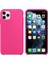 Apple iPhone 11 Pro Kılıf Liquid Lansman Silikon Pembe 2
