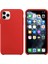 Apple iPhone 11 Pro Max Kılıf Liquid Lansman Silikon Kırmızı 2