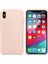 Apple iPhone XS Max Kılıf Liquid Lansman Silikon Rose Gold 2