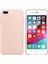 Apple iPhone 8 Plus Kılıf Liquid Lansman Silikon Rose Gold 2