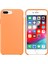 Apple iPhone 7 Plus Kılıf Liquid Lansman Silikon Turuncu 2