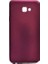 Samsung Galaxy J4 Plus Mat Premium Silikon - Bordo + Tam Kaplayan 6D Nano Ekran Koruyucu 1