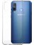Samsung Galaxy M30 Silikon Kılıf Şeffaf + Cam Ekran Koruyucu Şeffaf 1