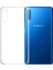 Samsung Galaxy A7 2018 Silikon Kılıf Şeffaf + Tam Kaplayan 5D Cam Ekran Koruyucu Şeffaf 1
