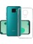 Huawei Mate 30 Lite Silikon Kılıf Şeffaf + Tam Kaplayan 6D Nano Ekran Koruyucu Şeffaf 1