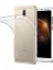 Huawei Mate 10 Lite Silikon Kılıf Şeffaf + Cam Ekran Koruyucu Şeffaf 1