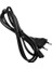 power güç kablosu tv-radyo -notebook adaptör 2 pin teyip fişi 1