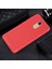 Xiaomi Redmi 5 Kılıf Room Antişok Karbon Silikon Kapak Kılıf + Nano Ekran Koruyucu Kırmızı 3