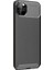 Apple iPhone 11 Pro Max Kılıf Negro Karbon Dizayn Silikon Siyah 1