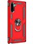 Samsung Galaxy Note 10 Kılıf Vega Standlı Yüzüklü Mıknatıslı Kırmızı 1