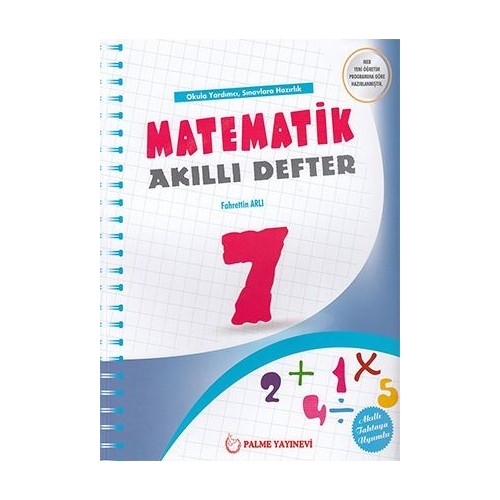 Palme Yayincilik 7 Sinif Matematik Akilli Defter Kitabi