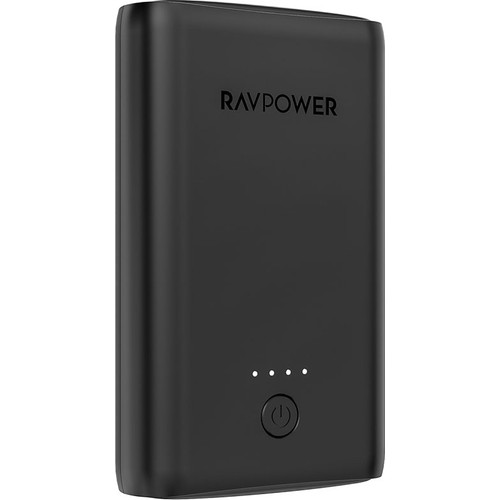 RAVPower RP-PB170 Çift 2.4A Çıkış 10050mAh Taşınabilir Şarj Cihazı Powerbank Siyah, 65-02000-393