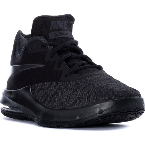 NIKE AIR MAX INFURIATE III LOW (AJ5898-007) BÄrbaÈi | culoare NEGRU | Ghete baschet Nike Ã®n 