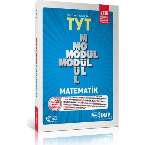 Sinav Yayinlari Tyt Matematik Modul Modul Konu Anlatimli Kitabi