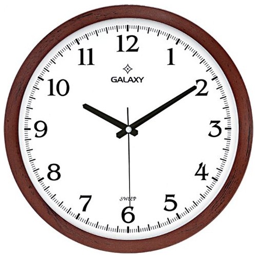 Galaxy 1964F Premium Duvar Saati Kahverenk 35 cm Fiyatı